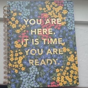 Floral Spiral Notebook